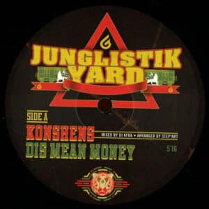 Neuf / Vinyl Drum And Bass Jungle - Junglistik Yard Jy01 Dis Mean Money Konshens 12″
