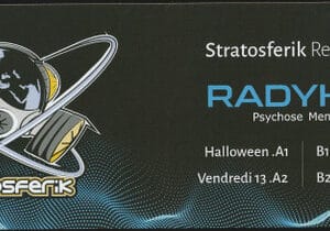 Hardcore, Gabber & Frenchcore / Neuf Vinyl - Stratosferik Records 02 Psychose Mentale Radykal 12″, Blu