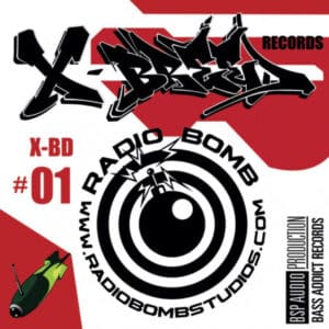 Hardcore, Gabber & Frenchcore / Neuf Vinyl - X-breed Records X-bd#01 01 Radio Bomb 12″