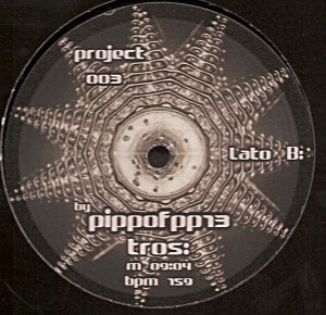 Neuf / Techno, Hard Techno & Trance Vinyl Hardtek, Tribe et Freetekno - Pch Pch003 Project 003 Pociashanty, Pippo 12″