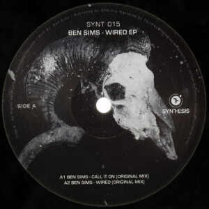 Vinyl / Neuf Techno Hardtechno Trance - Synthesis Records Synt015 Wired Ep – Ben Sims 12″, Ep, 180