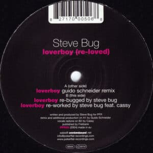 Vinyl / House Electro Minimal Vinyles d’occasion - Poker Flat Recordings Pfr50 Loverboy (re-loved) Steve Bug 12″