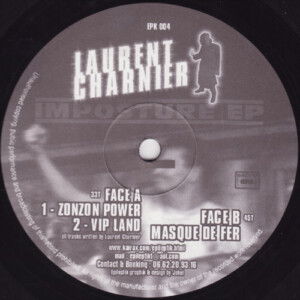 Vinyl / Hardcore Occasion - Epileptik Productions Epk 004 Imposture Ep – Laurent Charnier 12',