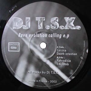 Hardcore, Gabber & Frenchcore / Neuf Vinyl - Crush Record 03 Rave Evolution Calling E.p Dj Tsx 12', Ep