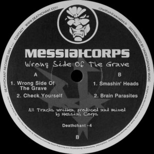 Hardcore, Gabber & Frenchcore / Neuf Vinyl - Deathchant -4 Wrong Side Of The Grave Messiah Corps 12'