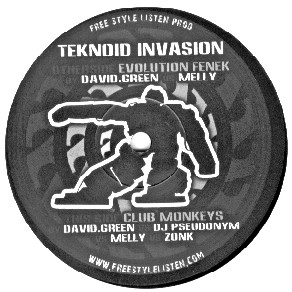 Vinyl / Neuf Hardtek Tribe Freetekno - Jam Session Records Jsr 01 Rp Teknoid Invasion – Various 12'