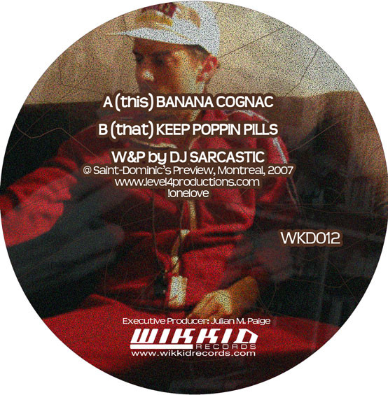 Vinyl / Neuf House Electro Minimal Techno Hardtechno Trance - Wikkid Records WKD012 Keep Poppin' Pills Sarcastic
