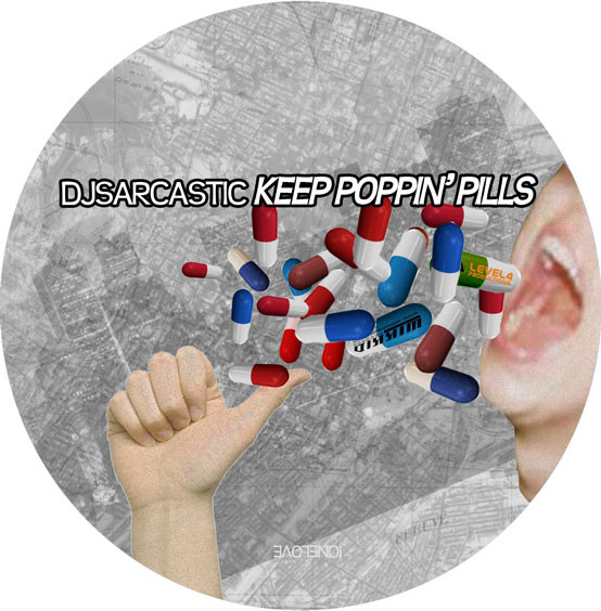 Vinyl / Neuf House Electro Minimal Techno Hardtechno Trance - Wikkid Records WKD012 Keep Poppin' Pills Sarcastic