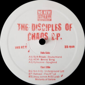 Vinyl / Neuf Hardcore - No New Style!!! Records NNS 02 V The Disciples Of Chaos E.P. Various 12", EP, Ltd