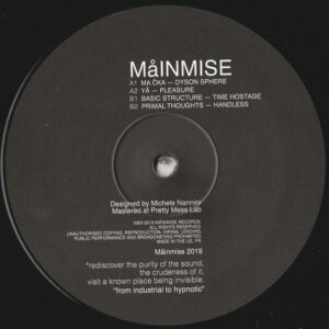 Vinyl / Neuf Hardcore Techno Hardtechno Trance - Måinmise Records MMRVA004 Untitled Various 12"