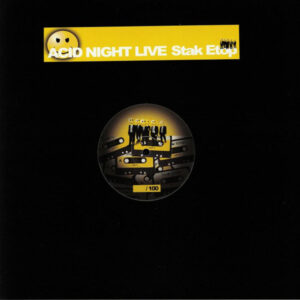 Vinyl / Neuf Hardcore Techno Hardtechno Trance - Acid Night Live ANL08 08 & 09 Stak Etop 2x12", Ltd
