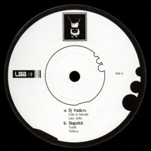 Vinyl / Neuf Break Dub Techno Hardtechno Trance - LaBrat Audiochemicals 19 Untitled Vadz Slapstick (2) 12"