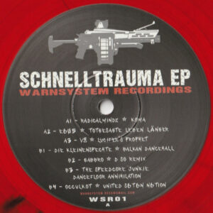 Vinyl / Neuf Hardcore - Warnsystem Recordings WSR01 Schnelltrauma EP Various 12", EP, Red