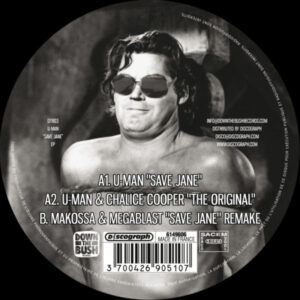 Vinyl / Neuf Break Dub House Electro Minimal - Down The Bush Records DTB003 Save Jane U-Man 12", EP