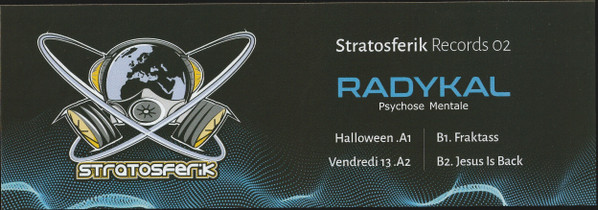 Vinyl / Neuf Hardcore - Stratosferik Records 02 Psychose Mentale Radykal 12"