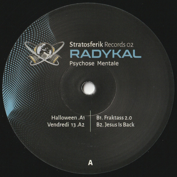 Vinyl / Neuf Hardcore - Stratosferik Records 02 Psychose Mentale Radykal 12"