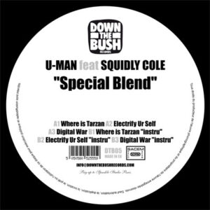 Vinyl / Neuf House Electro Minimal Reggae - Down The Bush Records DTB05 Special Blend U-Man LP