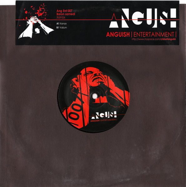 Vinyl / Neuf Hardcore - Anguish Entertainment Ang Ent 007 Xanax Baron Samedi (4) 10", Ltd