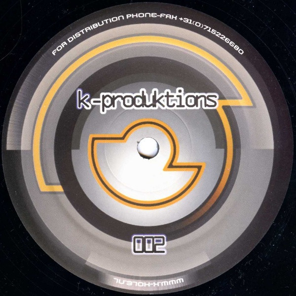 Vinyl / Neuf Break Dub Hardcore House Electro Minimal - K-Produktions 002 Project-K Sonik Epitome 12"