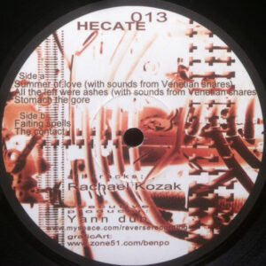 Vinyl / Neuf Hardcore - Reverse Records (2) REV 013 Summer Of Smoke Hecate 12"