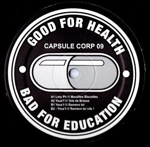 Vinyl / Neuf Hardtek Tribe Freetekno - Capsule Corporation CORP 09 Lory Ph Yous'f 12"