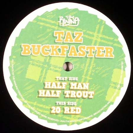 Vinyl / Neuf Break Dub - Rwina Records 004 Half Man Trout 20 Red Taz Buckfaster 12"