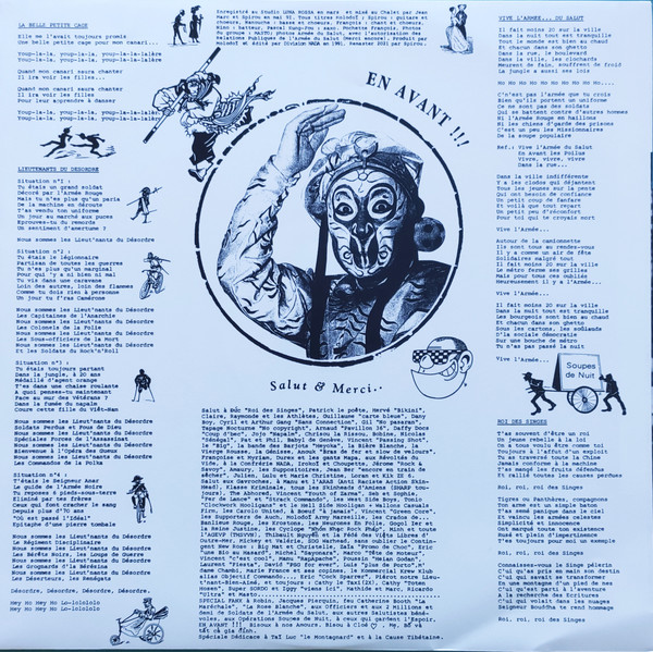 Vinyl / Neuf Rock Punk - Archives De La Zone Mondiale AZMLP43 En Avant !!! Molodoï LP, Album, RE