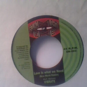 Vinyl / Occasion Reggae - Sound Mighty One SM-002 Love Is What We Need Pliss Vibrate Maka-Jah 7"