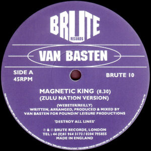 Vinyl / House Electro Minimal Occasion Techno Hardtechno Trance - Brute Records 10 Magnetic King Van Basten 12"