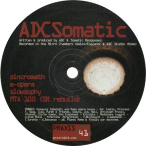 Vinyl / Neuf Hardcore - Praxis 41 Teatrodellopera E.P. ADCSomatic 12", EP
