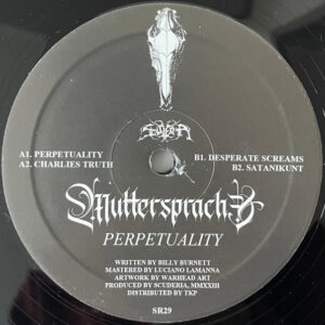 Vinyl / Neuf Hardcore Techno Hardtechno Trance - Scuderia SR29 Perpetuality Muttersprache 12", Ltd