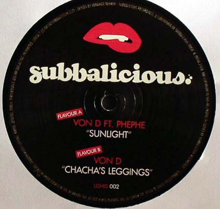 Vinyl / Neuf Break Dub - Subbalicious LISHIS 002 Sunlight Von D 12"