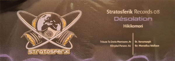 Vinyl / Neuf Hardcore - Stratosferik Records 08 Hikikomori Desolation (9) 12"