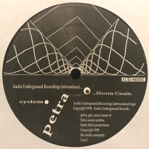 Vinyl / Neuf Techno Hardtechno Trance - Audio Underground Recordings International AURI9800001 Discrete Circuits Baba Sound