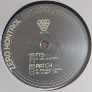 Vinyl / Neuf Hardtek Tribe Freetekno Techno Hardtechno Trance - Zero Kontrol Records ZKR 001 FTS (5) Sandro Patch 12",