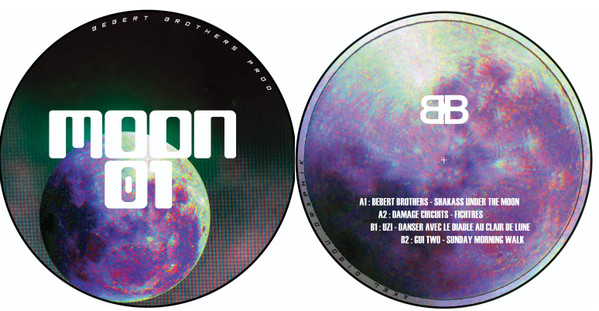 Vinyl / Neuf Hardtek Tribe Freetekno Techno Hardtechno Trance - Bebert Brothers Prod Moon 01 Various 12", Ltd, Mar
