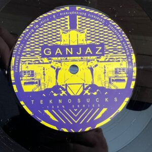 Vinyl / Neuf Hardcore Hardtek Tribe Freetekno - Tekno Sucks Records TSR100%GANJAZ 100% Ganjaz 12", EP