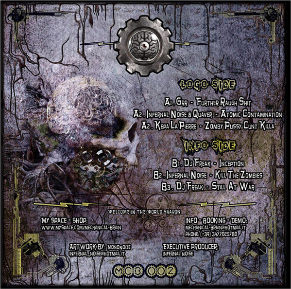 Vinyl / Neuf Hardcore - Mechanical Brain MCB 002 Nuclear Hecatomb Various 12"