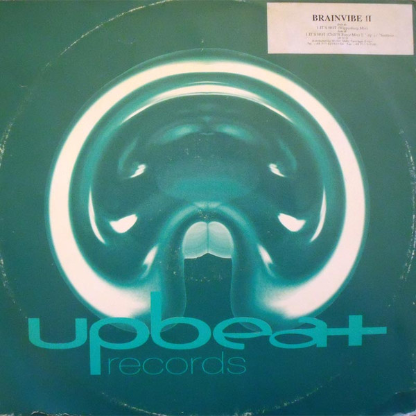 Vinyl / Occasion Techno Hardtechno Trance - Upbeat Records UP014 It's Hot Brainvibe 12", Gre