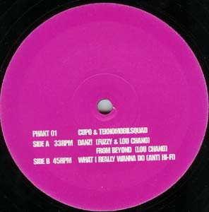 Vinyl / Neuf Techno Hardtechno Trance - Phakt Records 01 Tekno Mobil Squad Cupo 12", EP, Ltd