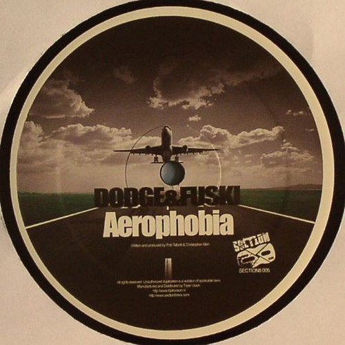 Vinyl / Neuf Break Dub - Section 8 Records section8005 Aerophobia Dodge & Fuski 12"