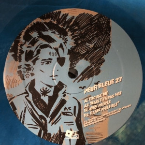 Vinyl / Neuf Hardtek Tribe Freetekno - Peur Bleue 27 Untitled Les400Coups 12", Blu