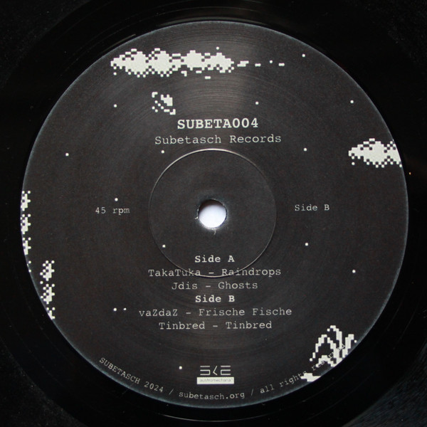 Vinyl / Neuf Hardtek Tribe Freetekno Techno Hardtechno Trance - Subetasch Records SUBETA004 Takatuka, Jdis, vaZdaZ, Tinbred