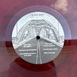 Vinyl / Neuf Hardtek Tribe Freetekno - Sick Of Silence SOS024 S.O.S 024 Bram Wazig Frixion Fanatic 12", Red