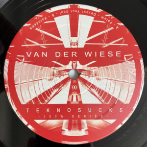 Vinyl / Neuf Hardcore Hardtek Tribe Freetekno - Tekno Sucks Records TSR100% VANDERWIESE 100% Van Der Wiese 12", EP
