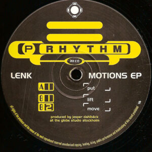 Vinyl / Occasion Techno Hardtechno Trance - Planet Rhythm Records PRR 013 Motions EP Lenk 12",