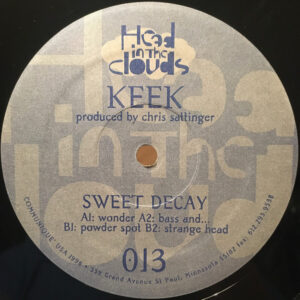 Vinyl / House Electro Minimal Occasion Techno Hardtechno Trance - Head In The Clouds H 013 Sweet Decay Keek 12"