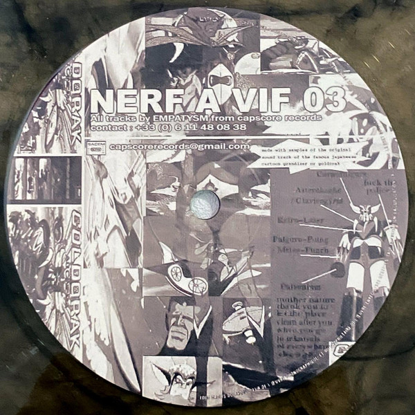 Vinyl / Neuf Hardcore - Tekno Repress Unit, Nerfs A Vifs TRU05, NERF VIF 03 Untitled Empatysm 12", RE, RM, Bro