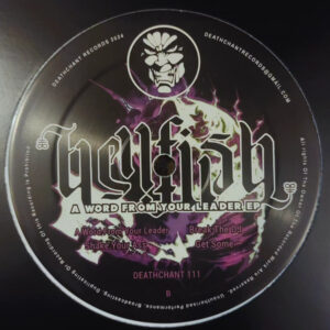 Vinyl / Neuf Hardcore - Deathchant 111 A Word From Your Leader EP Hellfish 12", Whi