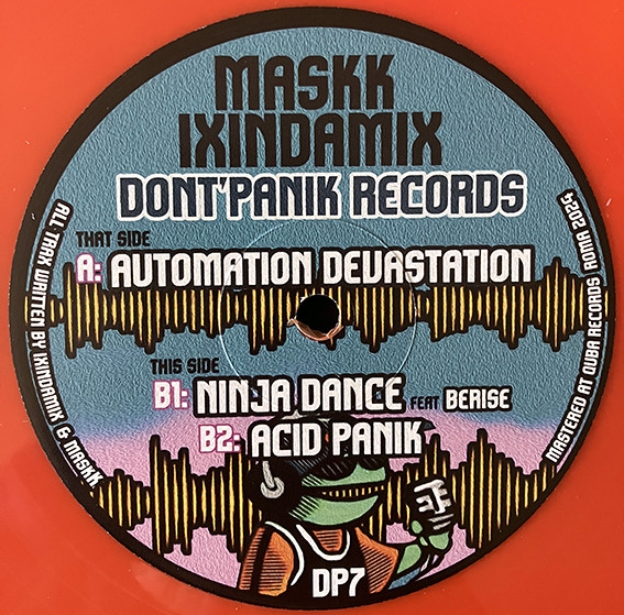 Vinyl / Neuf Break Dub Techno Hardtechno Trance - Don't Panik Independent Records DP7 Automation Devastation Panik!